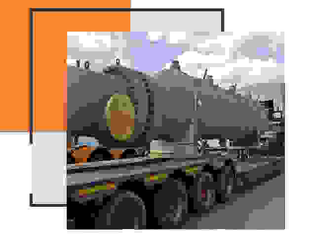 Перевозка нефтегазового оборудования в зиме